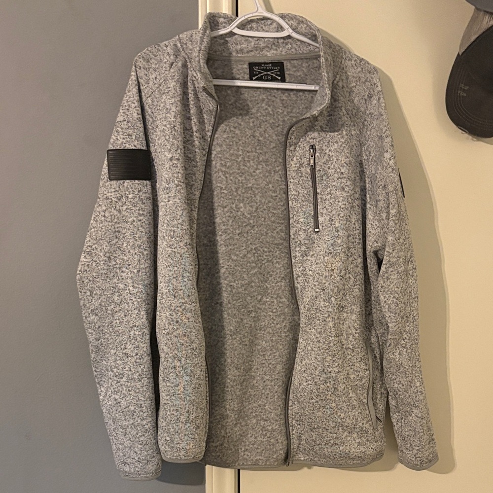 Grunt Style Gray Men's Sweater XL